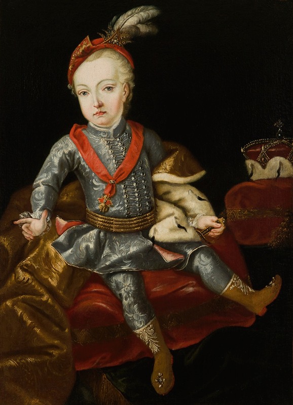 Follower of Martin van Meytens the Younger - Portrait of Archduke Joseph of Habsburg (1741–1790), Later Emperor Joseph II