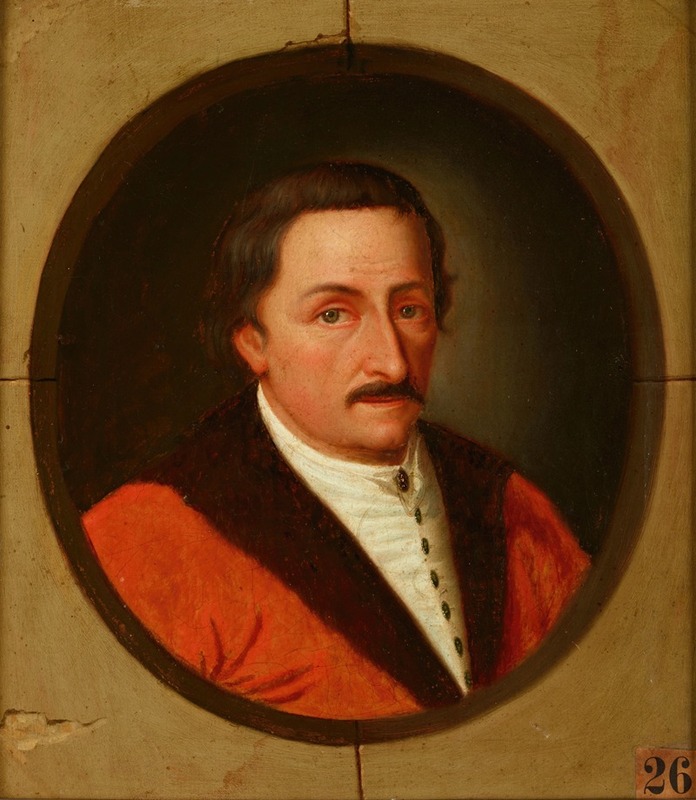 Friedrich Kloss - Portrait of Andrzej Maksymilian Fredro (ca. 1620–1678), Voivode of Podolia