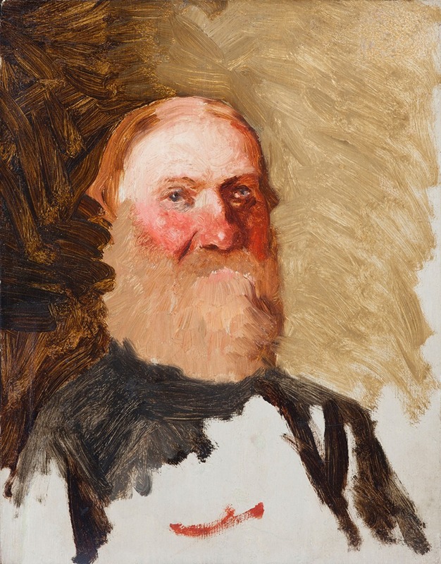 Henryk Siemiradzki - Head of a Bearded Man