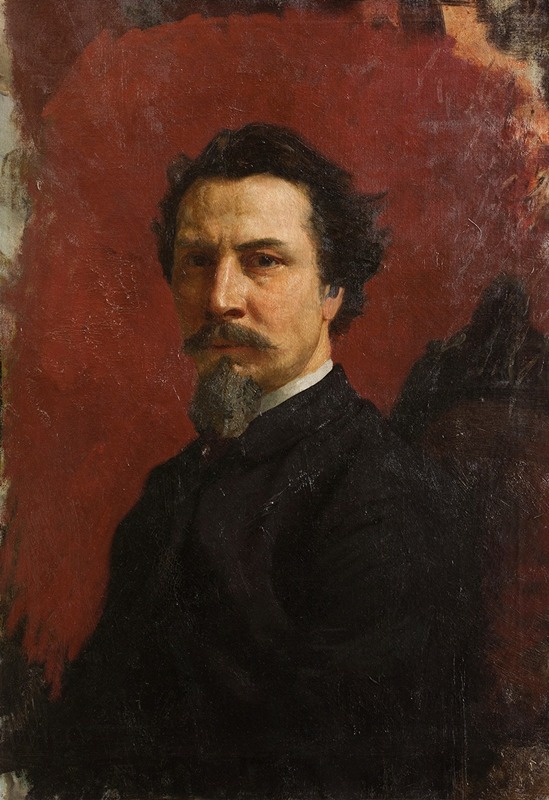 Henryk Siemiradzki - Self-Portrait