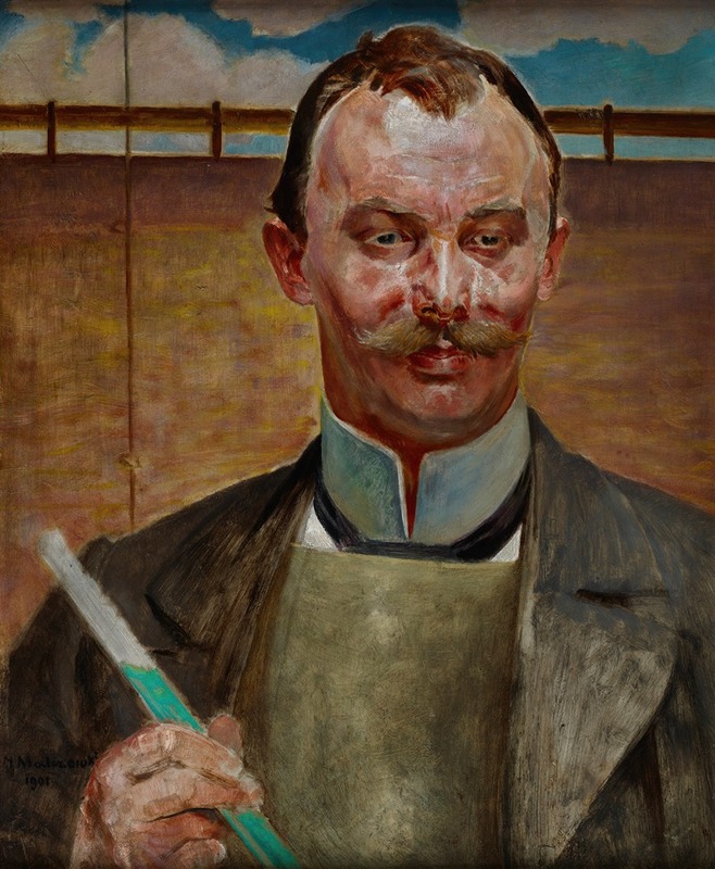 Jacek Malczewski - Portrait of Alfred Stepek