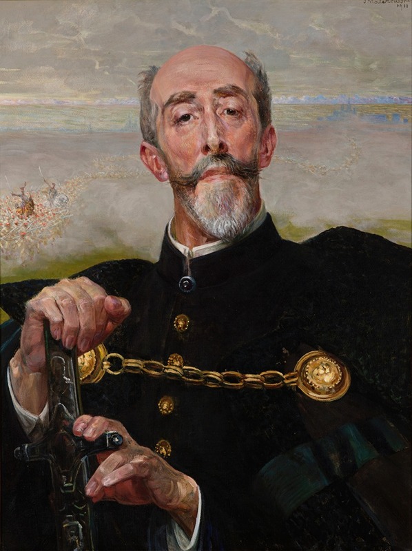 Jacek Malczewski - Portrait of Count Antoni Wodzicki