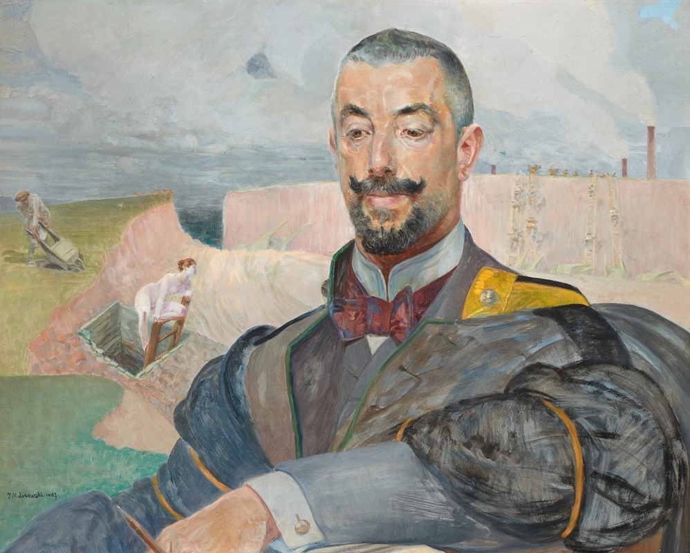 Jacek Malczewski - Portrait of Erazm Barącz