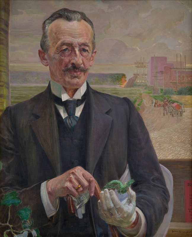 Jacek Malczewski - Portrait of Józef Sare, Vice-President of the City of Krakow