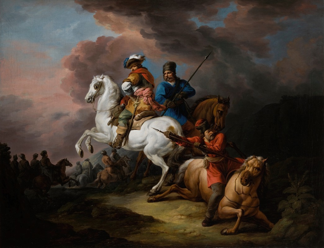 Jan Bogumił Plersch - Battle Scene