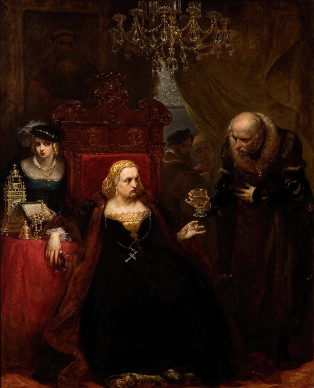 Jan Matejko - Poisoning of Queen Bona