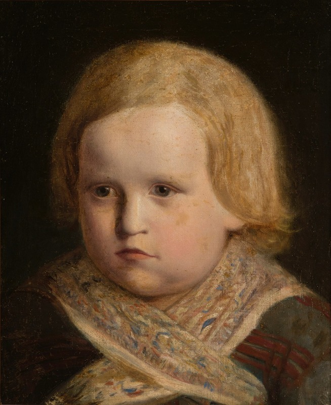 Jan Matejko - Portrait of a Little Boy