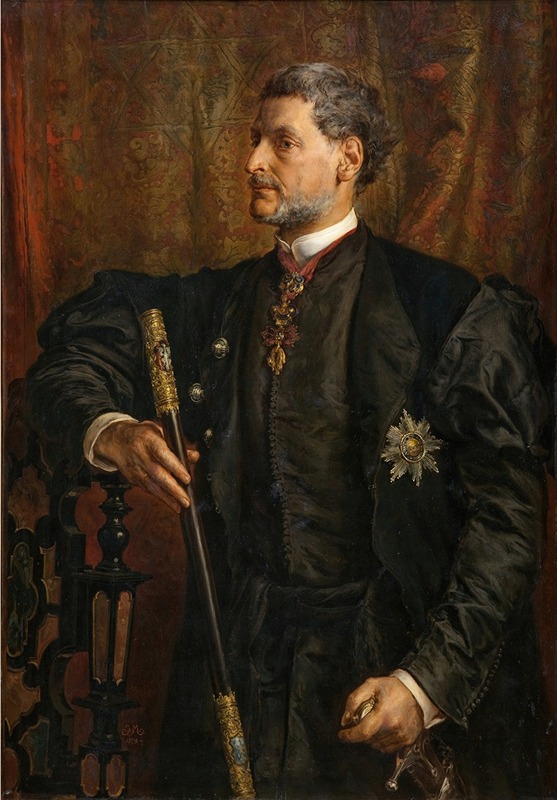Jan Matejko - Portrait of Alfred Potocki