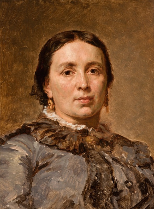 Jan Matejko - Portrait of Maria née Matejko GoIIchowska (1836-1917)