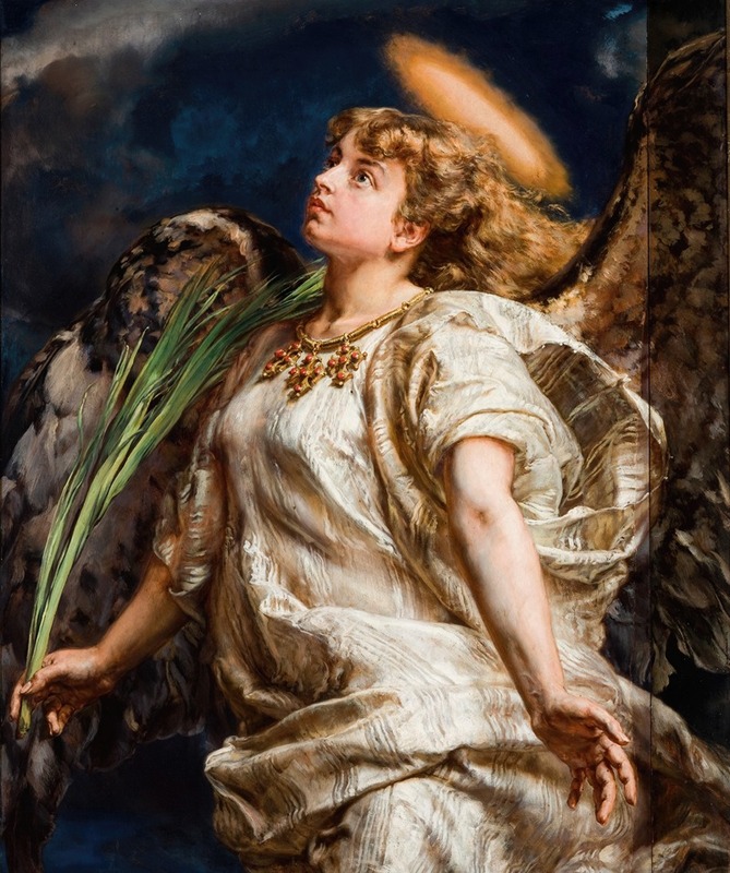 Jan Matejko - Song – study for the painting of Joan of Arc