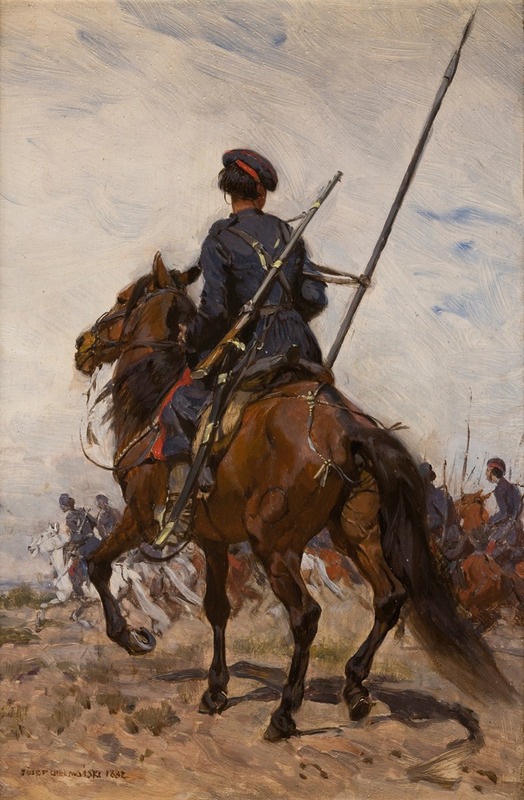 Jozef Chelmonski - A Cossack