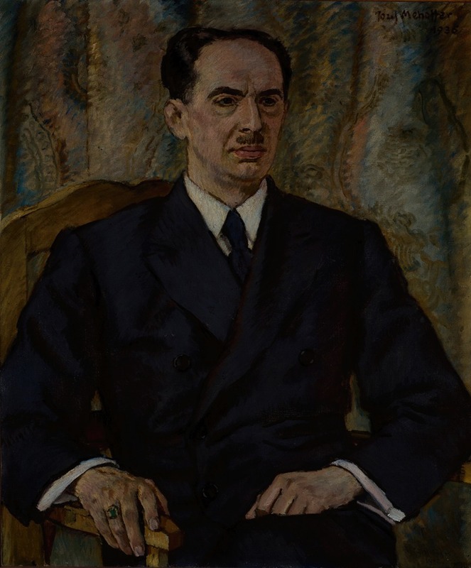 Józef Mehoffer - Portrait of Doctor Alfred Krause