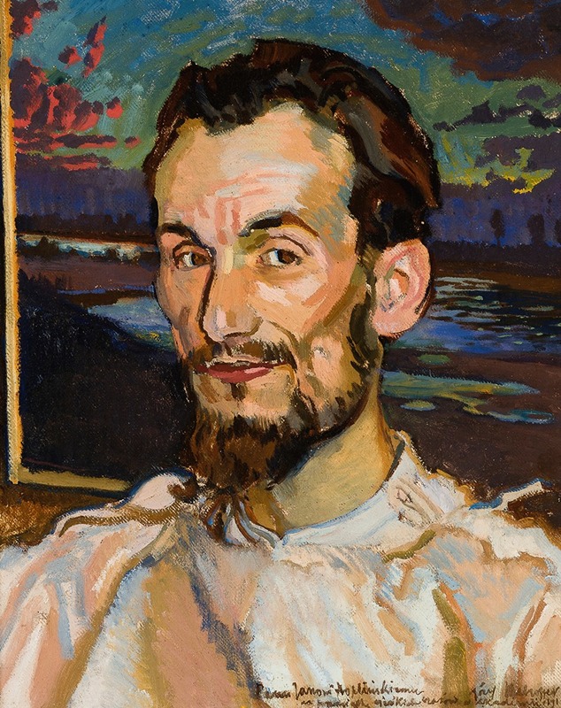 Józef Mehoffer - Portrait of Jan Hopliński