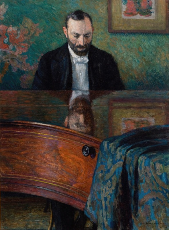 Józef Pankiewicz - Jasieński at the Piano