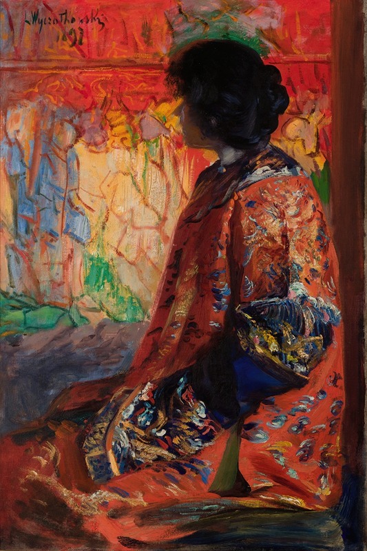 Leon Wyczółkowski - Japanese Woman