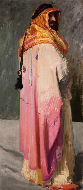 Leon Wyczółkowski - Portrait of Feliks Jasieński Dressed as a Bedouin