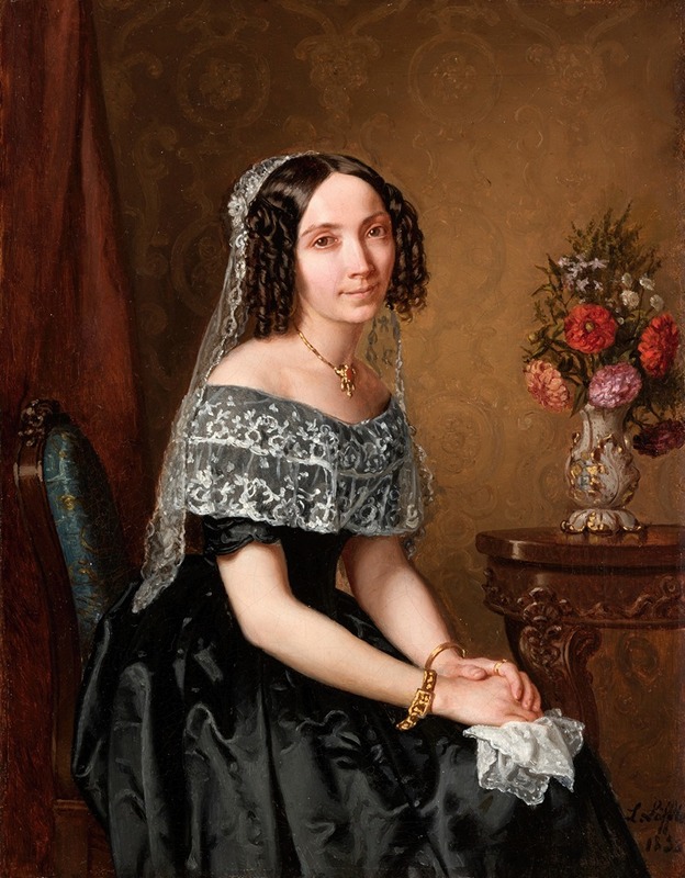 Leopold Loeffler - Female Portrait