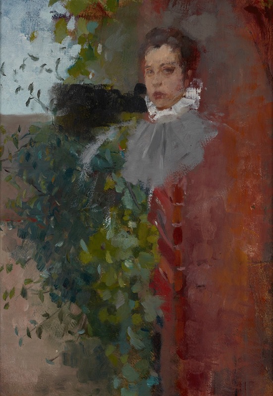 Olga Boznanska - Portrait of a Woman