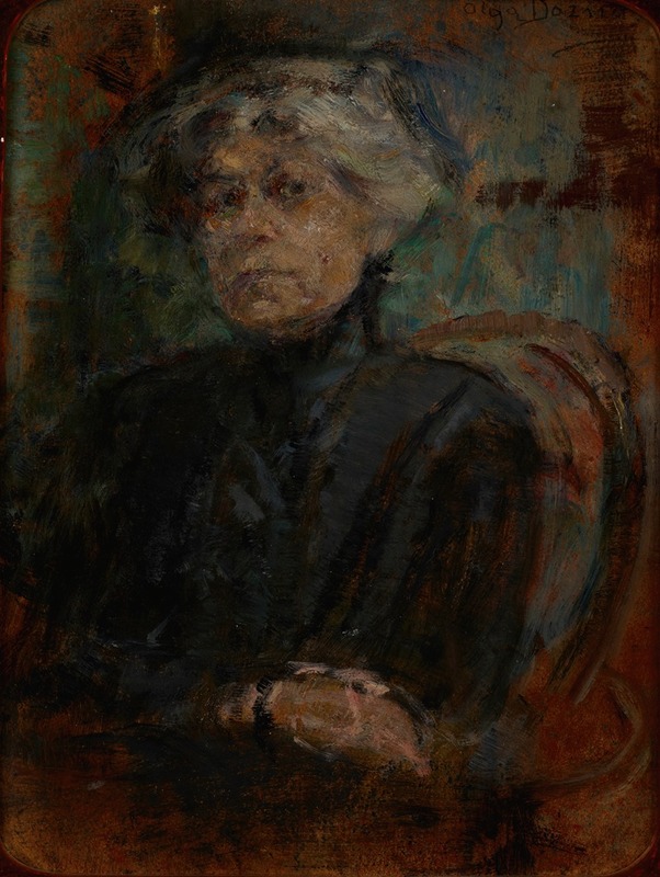 Olga Boznanska - Portrait of Berta Dylion