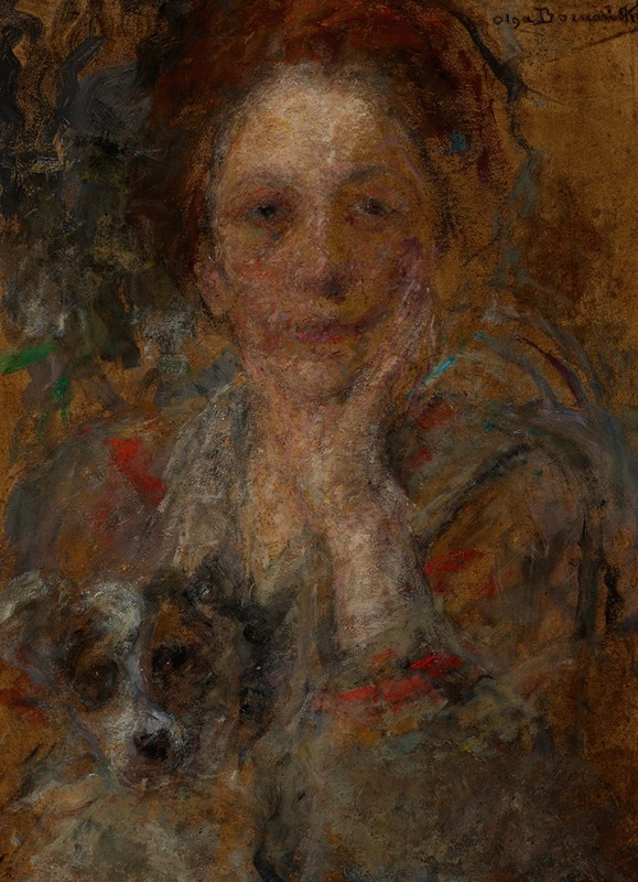 Olga Boznanska - Portrait of Helena Zielińska