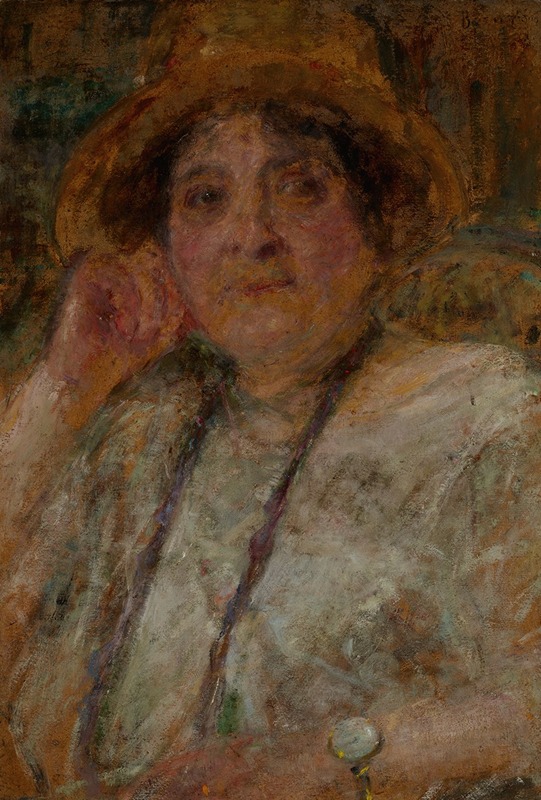Olga Boznanska - Portrait of Mrs Gościniec