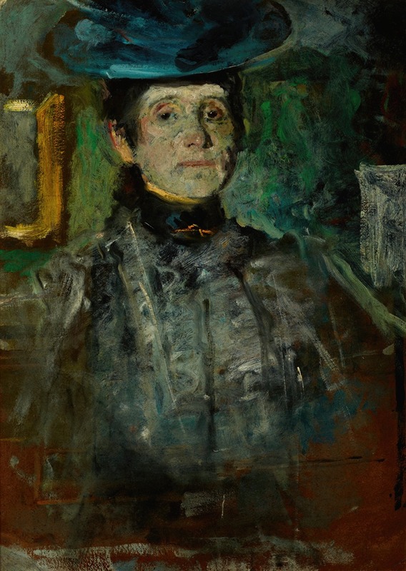Olga Boznanska - Self-Portrait