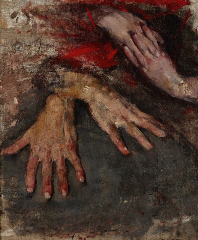 Olga Boznanska - Study of Two Pairs of Hands