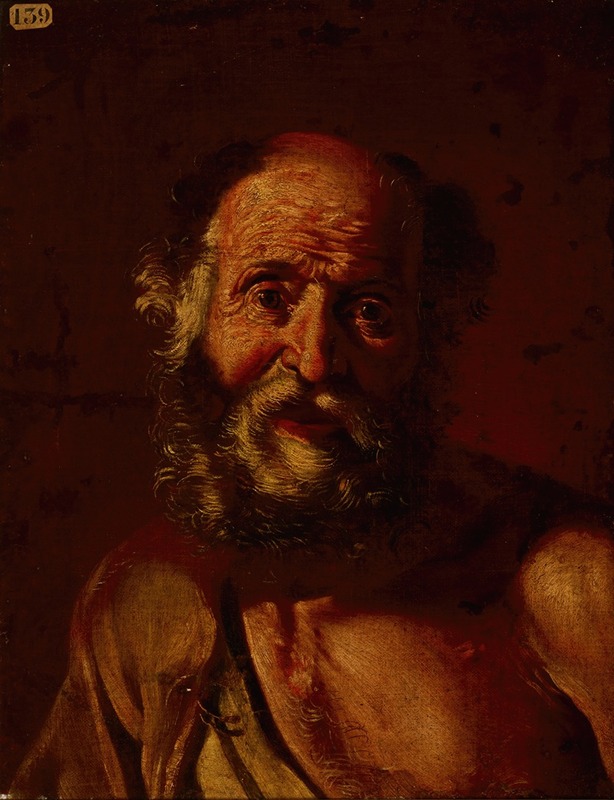 Pietro Bellotti - Bust of an Old Man (Head of a Beggar)