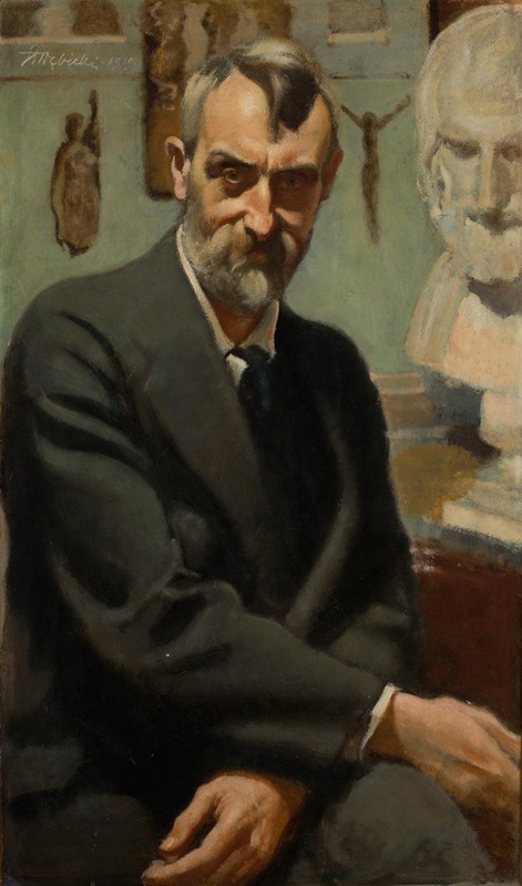 Stanisław Dębicki - Self-Portrait