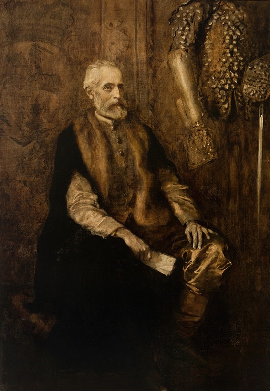 Teodor Axentowicz - Portrait of Prince Władysław Czartoryski (1828–1894)