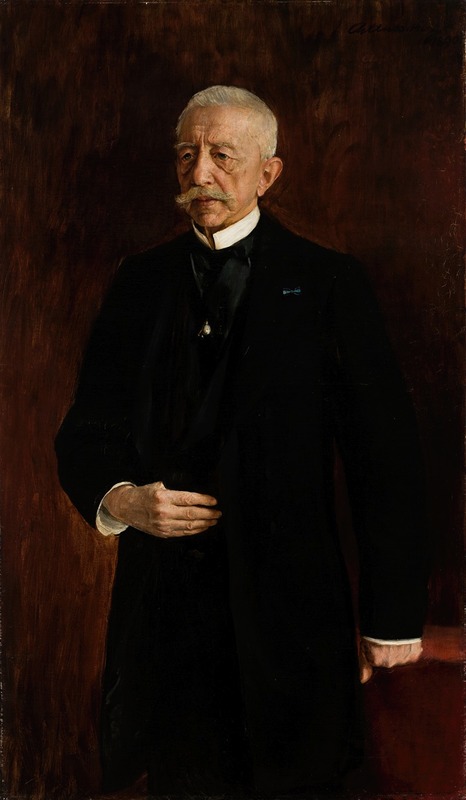 Teodor Axentowicz - Portrait of Wiktor Osławski