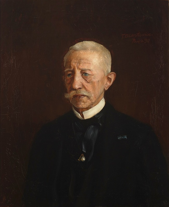 Teodor Axentowicz - Portrait of Wiktor Osławski