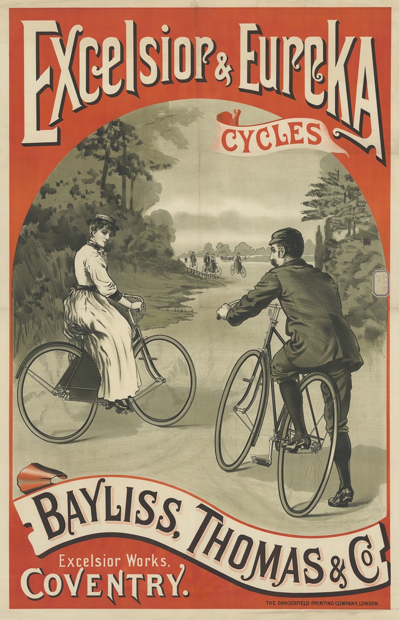 Anonymous - Excelsior & Eureka, cycles. Bayliss, Thomas & C°. Excelsior works, Coventry