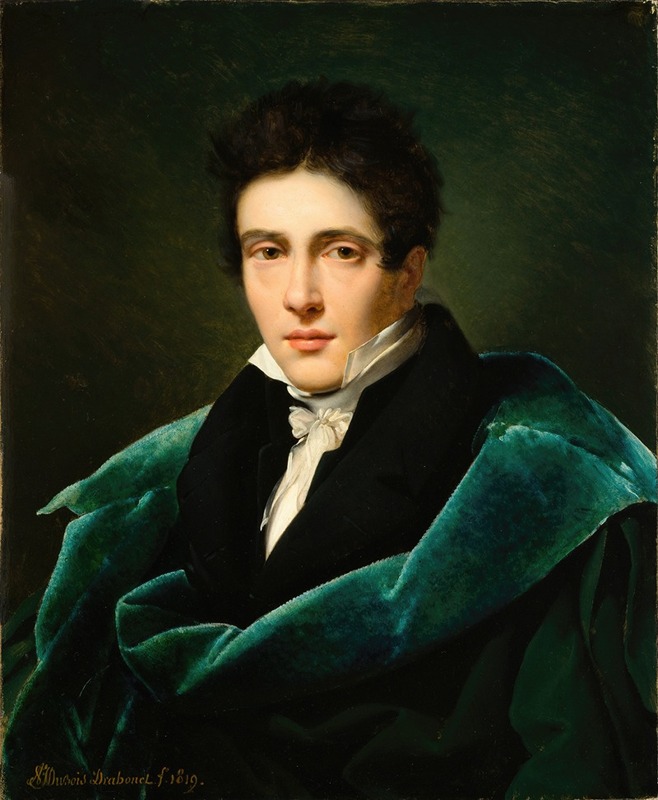 Alexandre-Jean Dubois-Drahonet - Portrait of Monsieur Gest