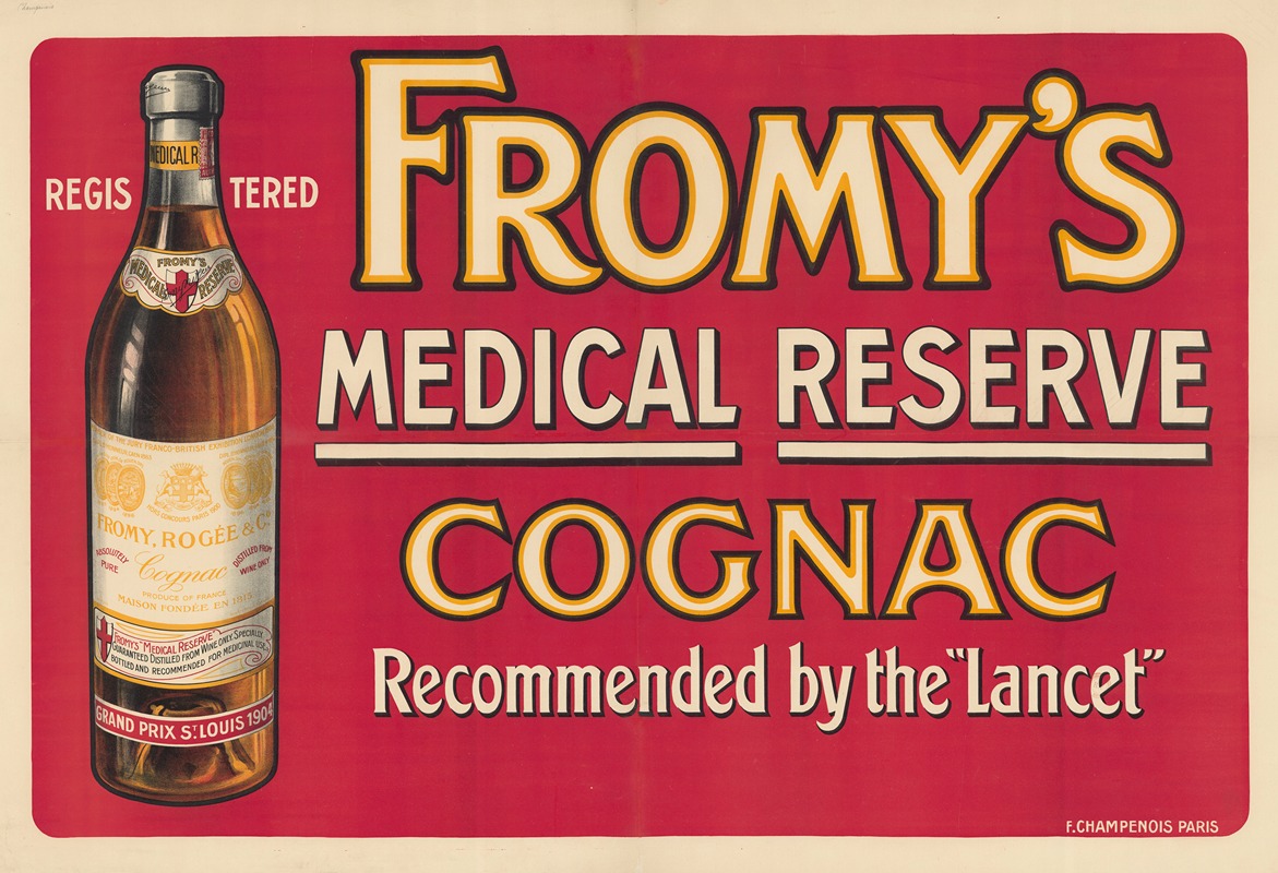 Anonymous - Fromy’s Medical Reserve Cognac