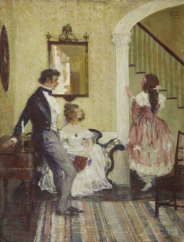 Arthur Fuller - People in a Parlor