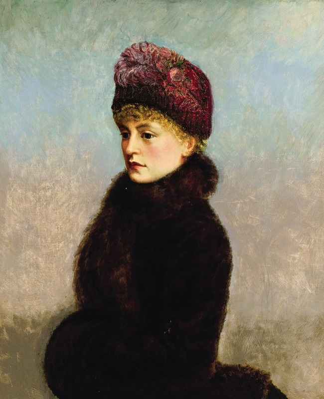 Continental School - Portrait of a Lady