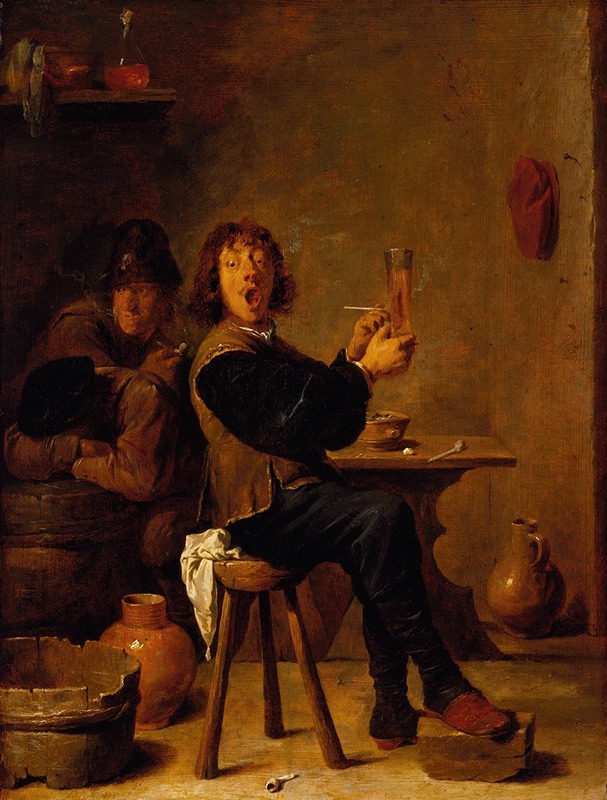 David Teniers The Younger - The Smoker
