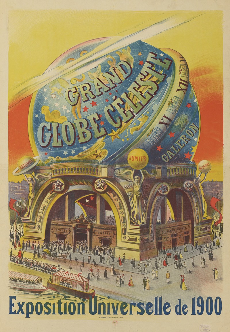 Anonymous - Grand globe céleste. Exposition Universelle de 1900