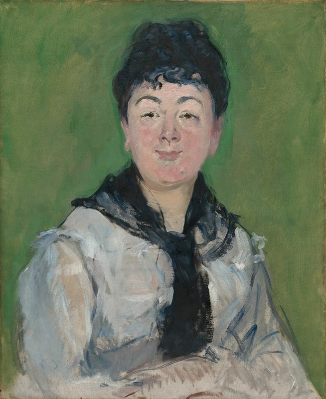 Édouard Manet - Portrait of a Woman with a Black Fichu