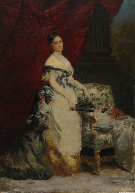 Édouard-Louis Dubufe - Portrait of Princess Brancaccio-Massimo, née Mary Elizabeth Hickson-Field