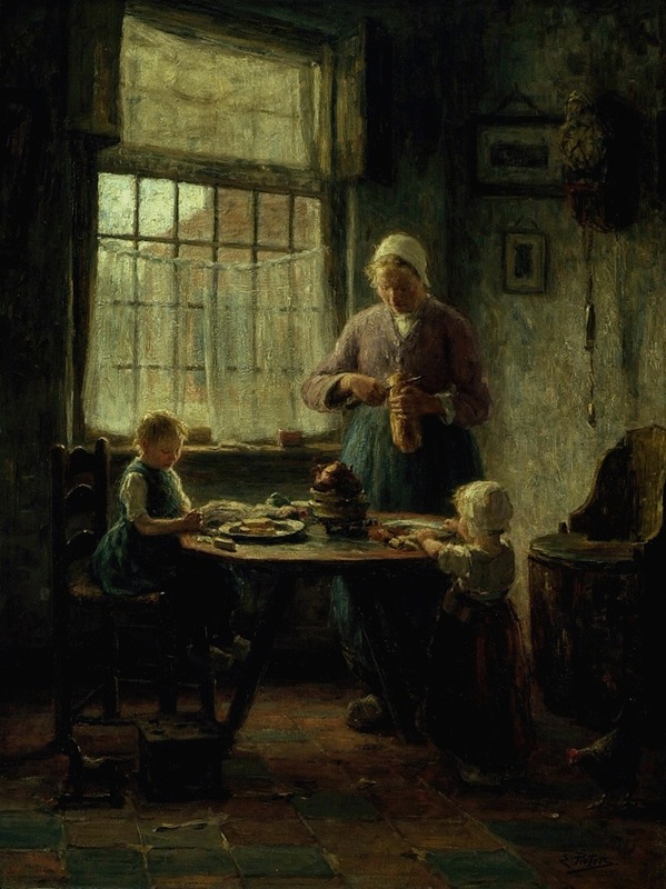 Evert Pieters - A Family Meal