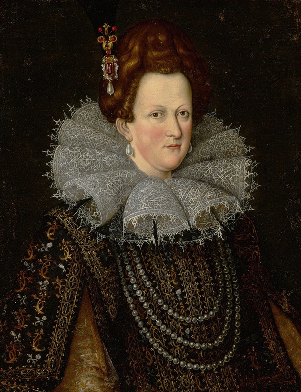 Florentine School - Portrait of Maria de’ Medici