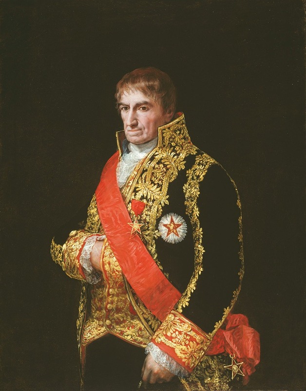 Francisco de Goya - Portrait of General José Manuel Romero