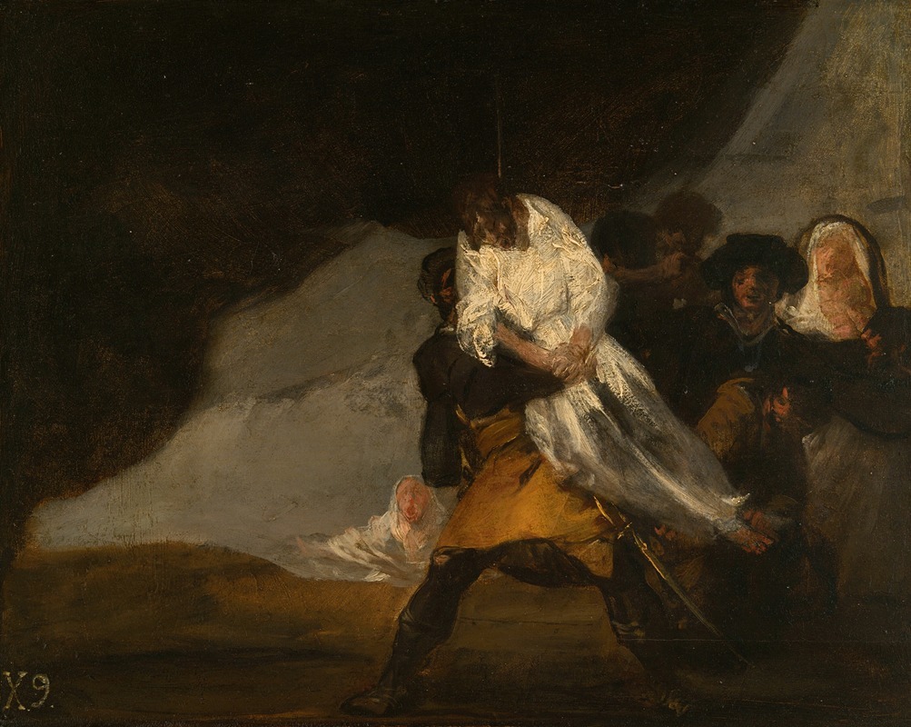 Francisco de Goya - The Hanged Monk