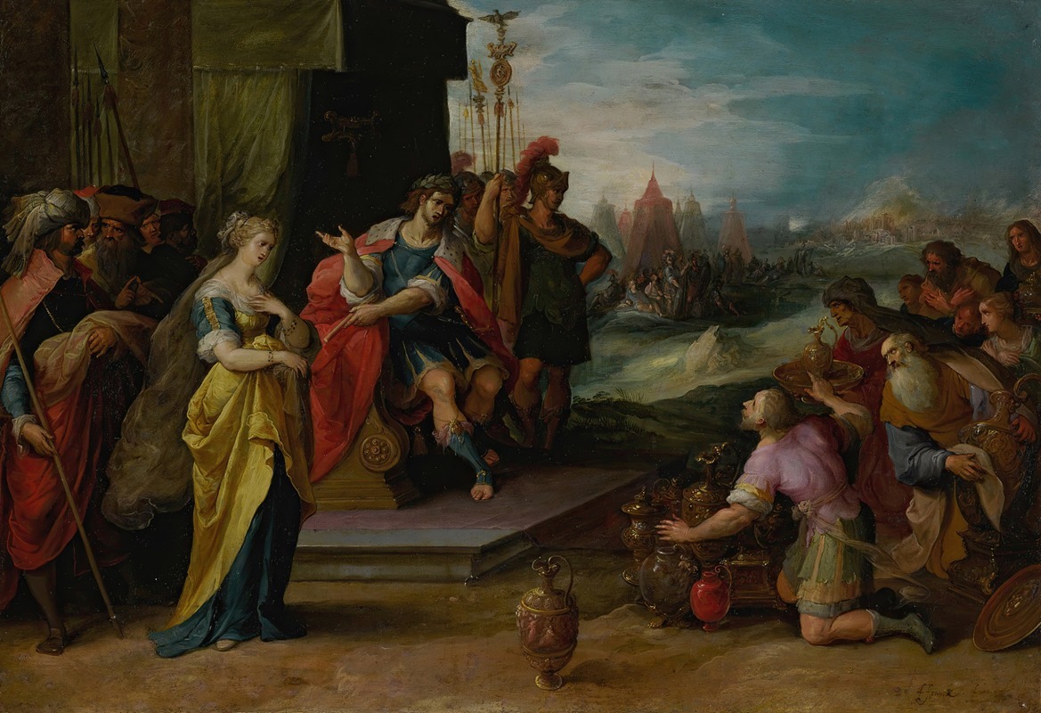 Frans Francken the Younger - The Continence of Scipio
