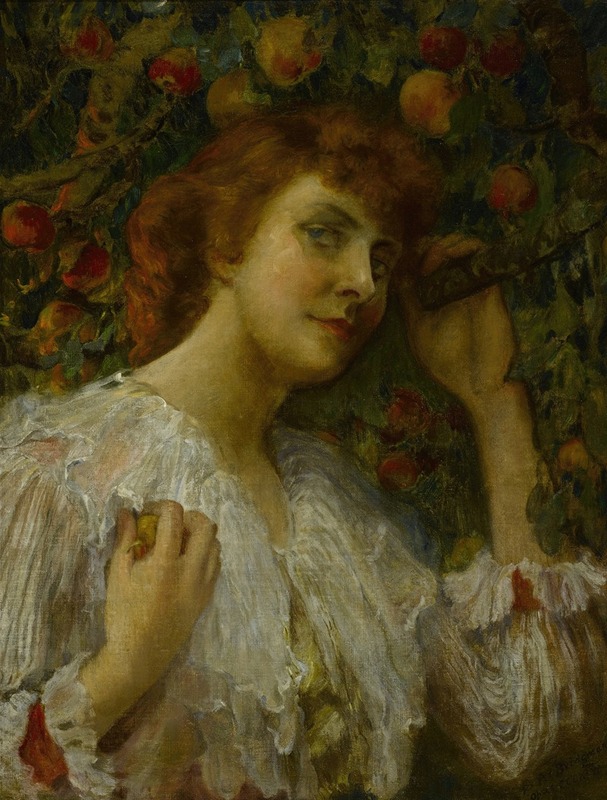 Frederick Arthur Bridgman - Lady with Peaches