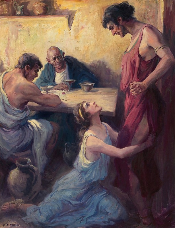 Frederick Coffay Yohn - A Roman Scene