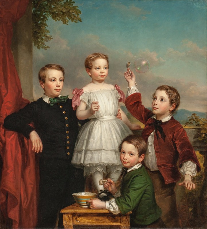 George Augustus Baker Jr. - Portrait of Children