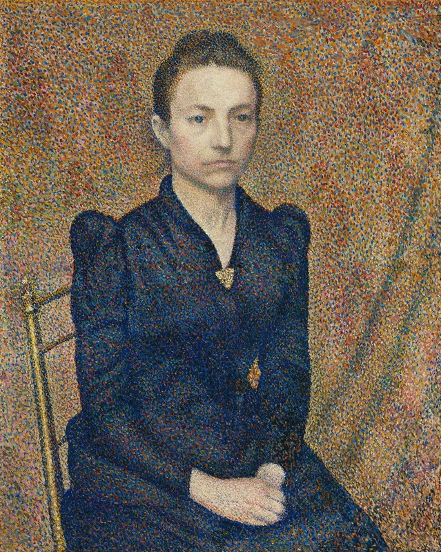 Georges Lemmen - Portrait of the Artist’s Sister
